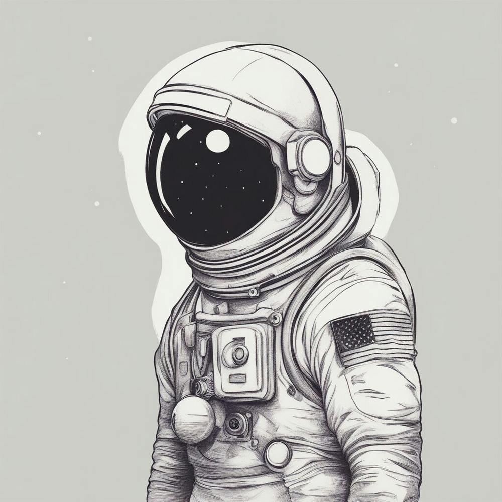Astronaut art
