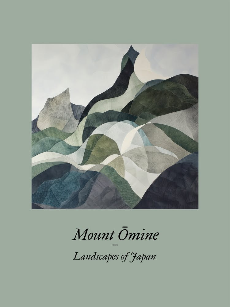 Landscapes Of Japan Mount Omine 4