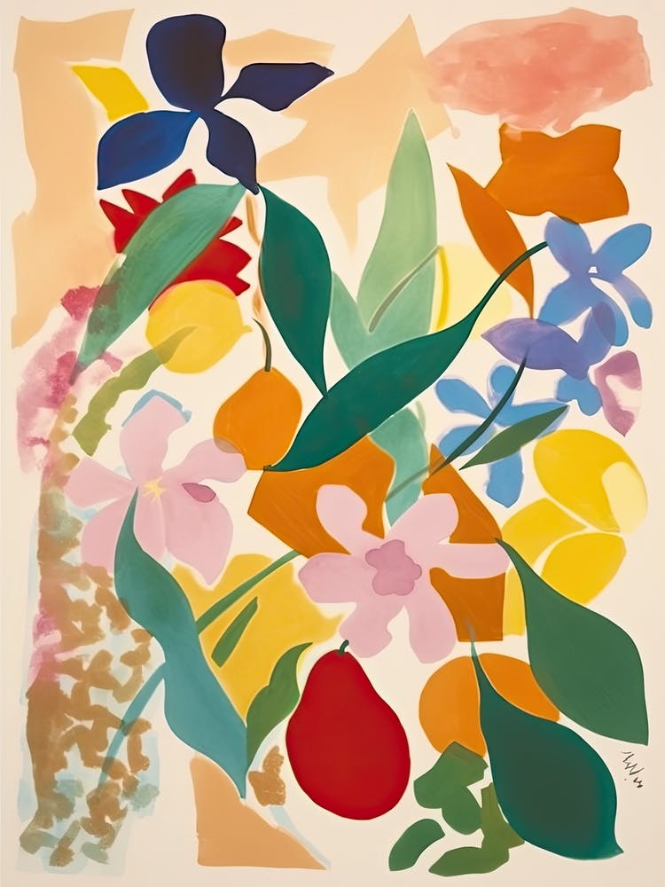 Orchids Flower Illustration 1