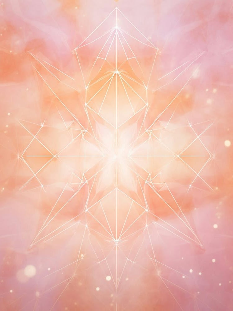 Celestial Abstract Geometric Illustration 10