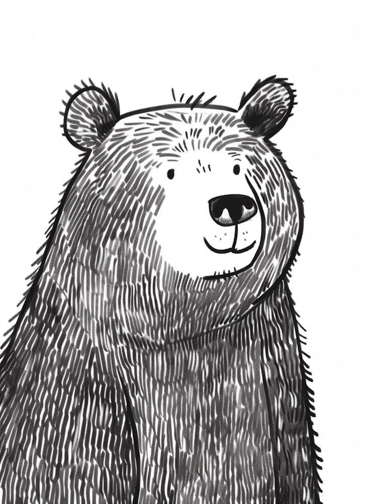 B&W Bear
