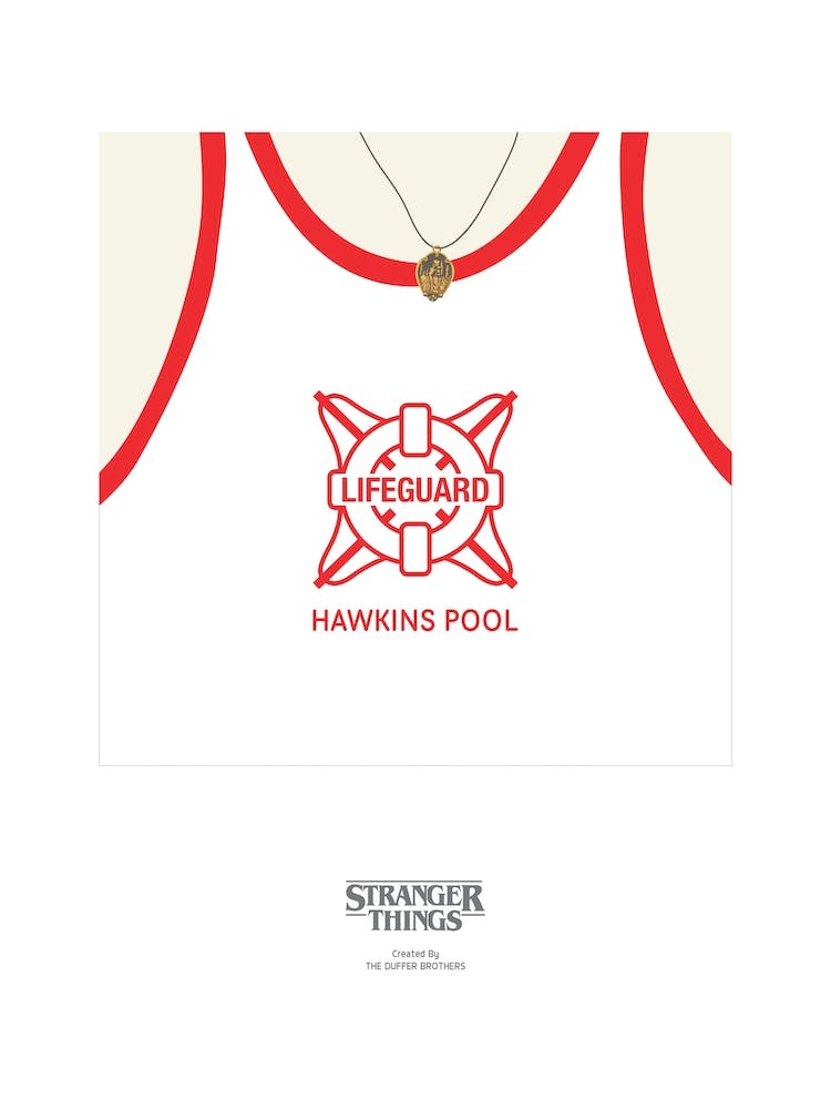 Stranger Lifeguard Top