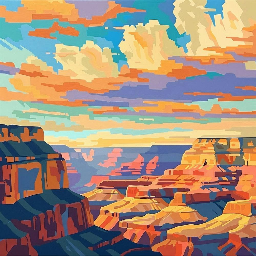 Grand Canyon Sonnenuntergang