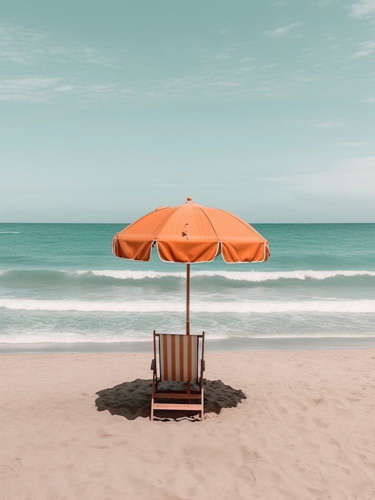 Orange And Teal Summer Aesthetich Photography