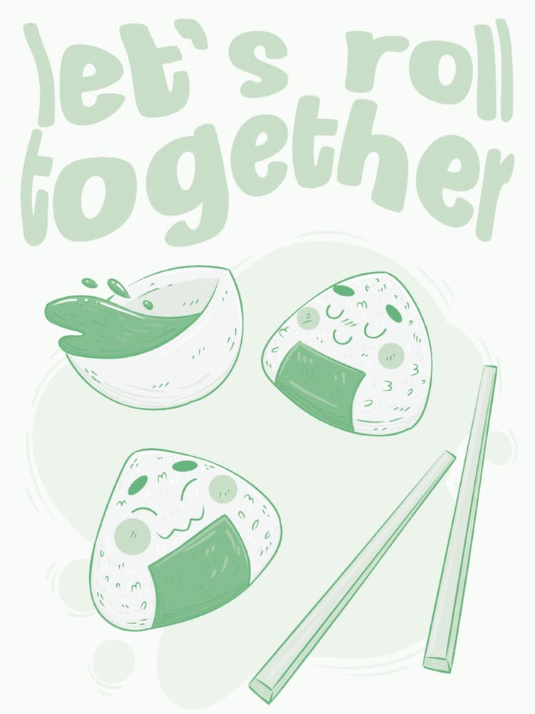 Let's Roll Together - Sushi