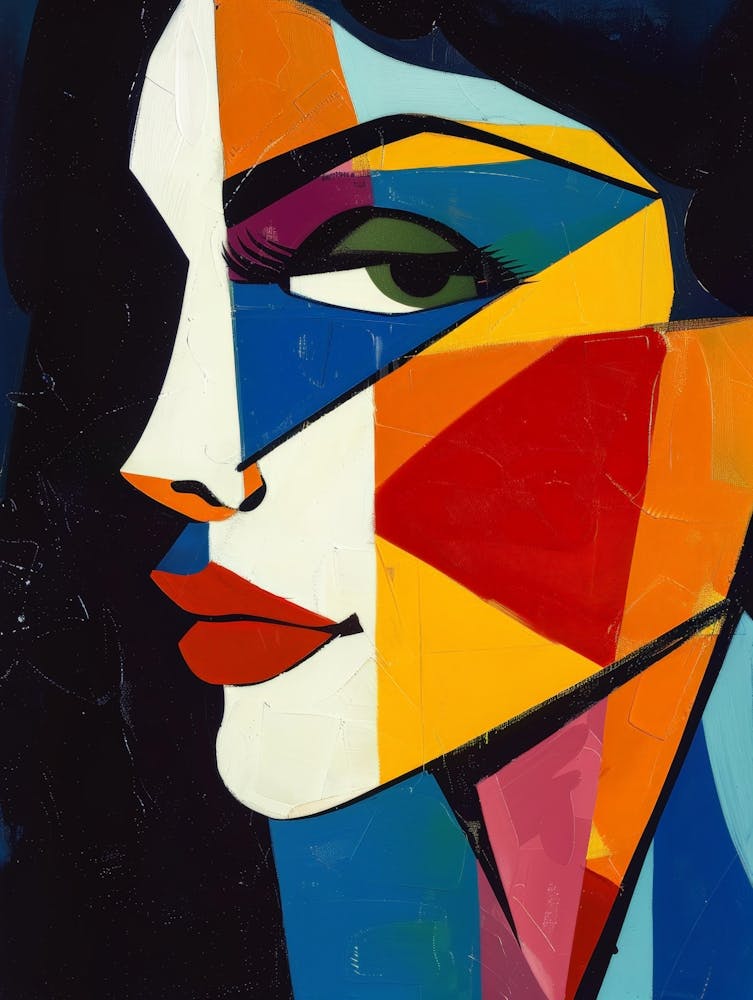 Abstract Portrait Of A Woman 41