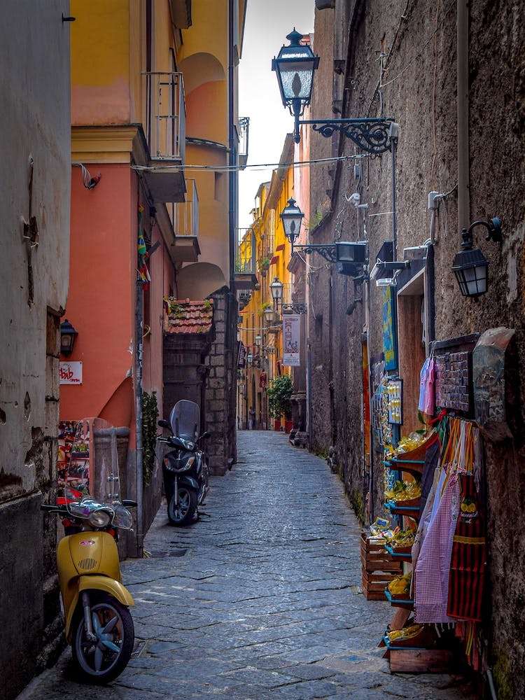 Rues à Sorrento