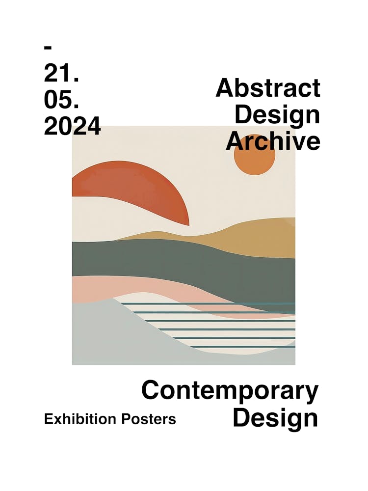 Abstract Design Archive Poster 38