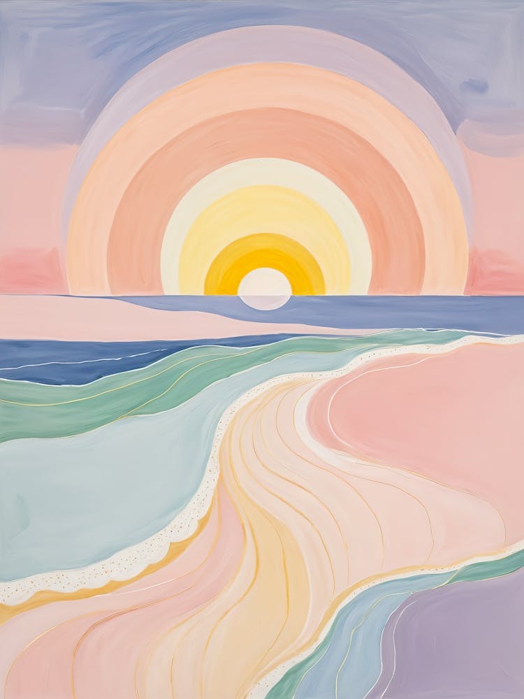 Sonnenuntergangs-Rhythmus