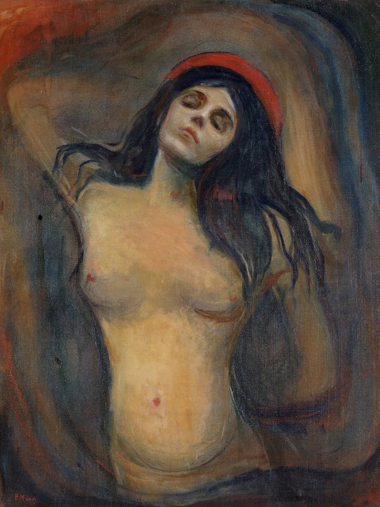 Madonna, Edvard Munch