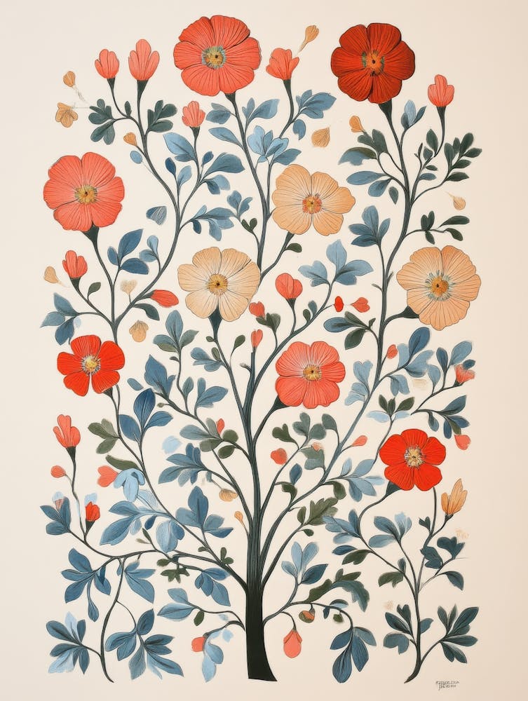 ornate flowers and plants 21