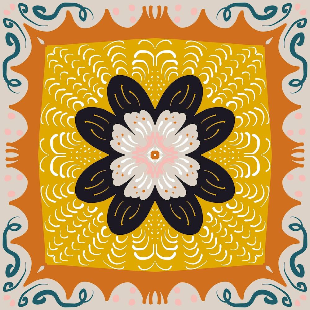 Floral Design Mandala