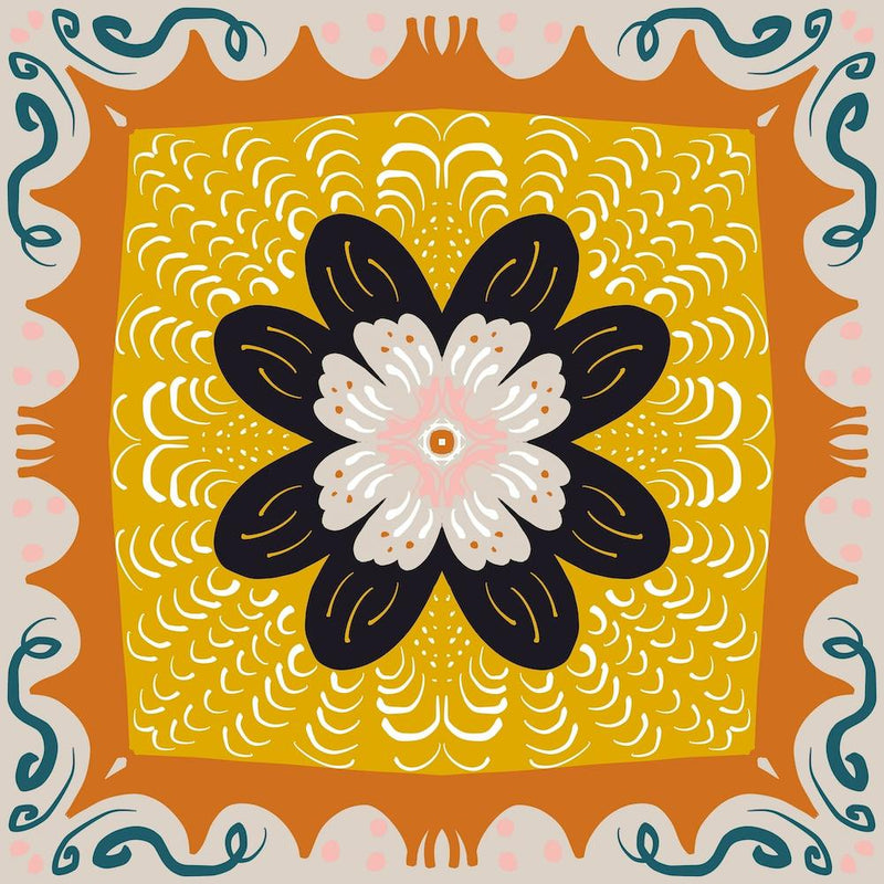 Floral Design Mandala
