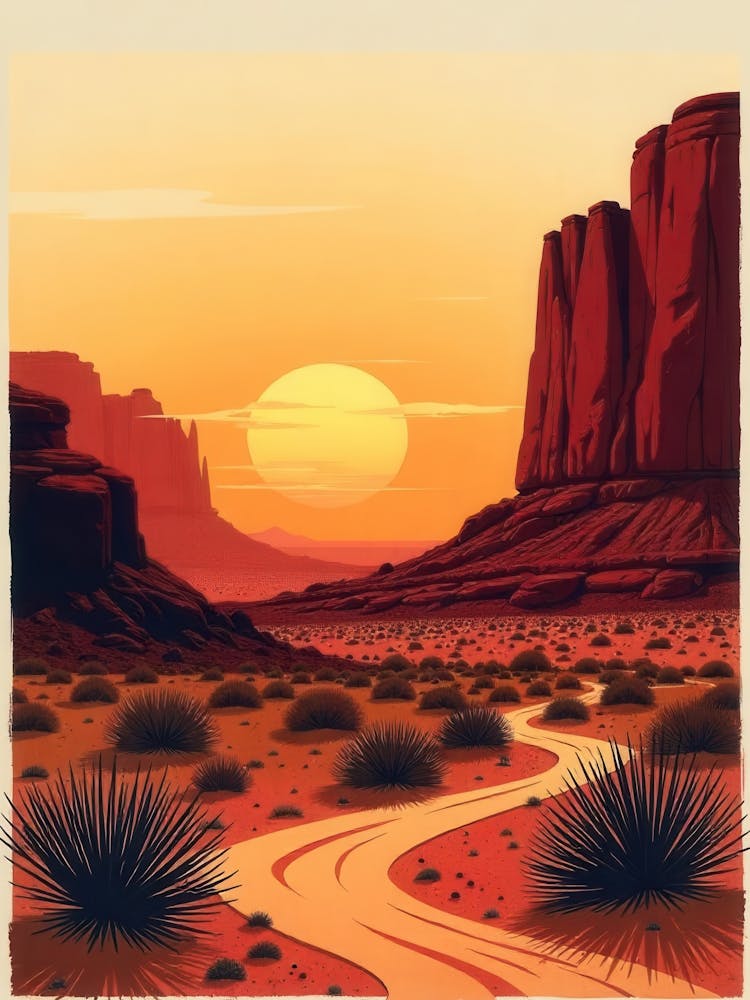 Sunset In The Desert 22