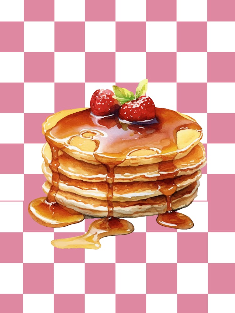 Pfannkuchen Mit Sirup
