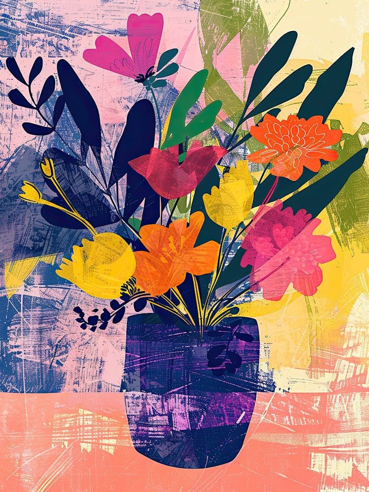 Mystic Bloom Matisse Style