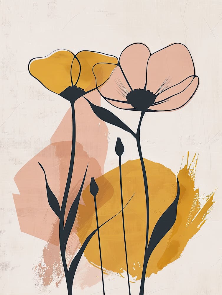 Muscat Flower Market Boho Minimalist Style 1