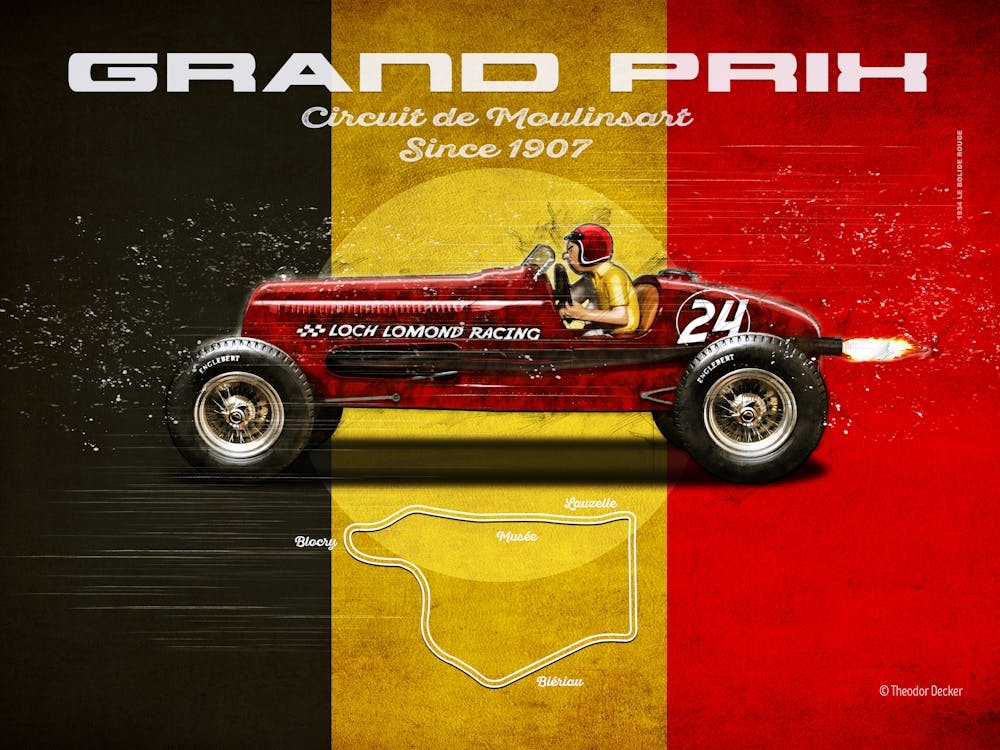 Grand Prix de Moulinsart Landscape