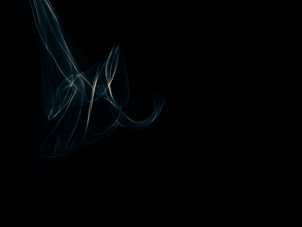 Glowing abstract curved blue and yellow lines 9