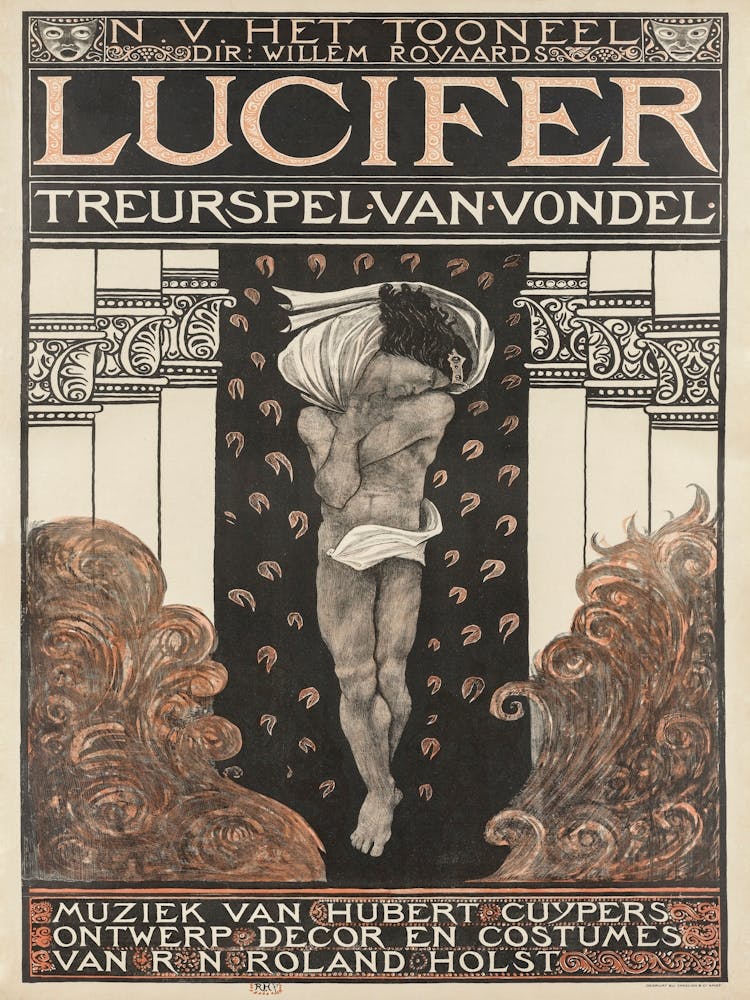 Lucifer Mourning Game Of Vondel, Richard Roland Holst
