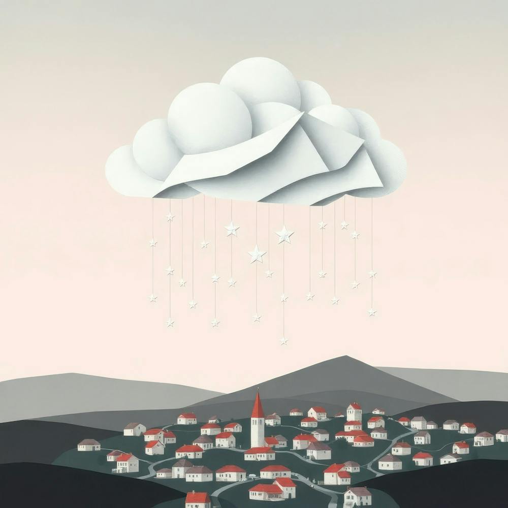 Cloud Over A City