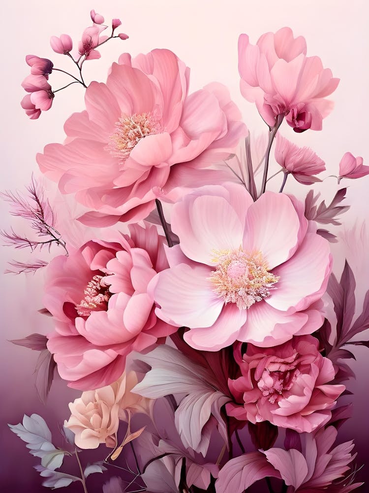 Pink Flowers 22