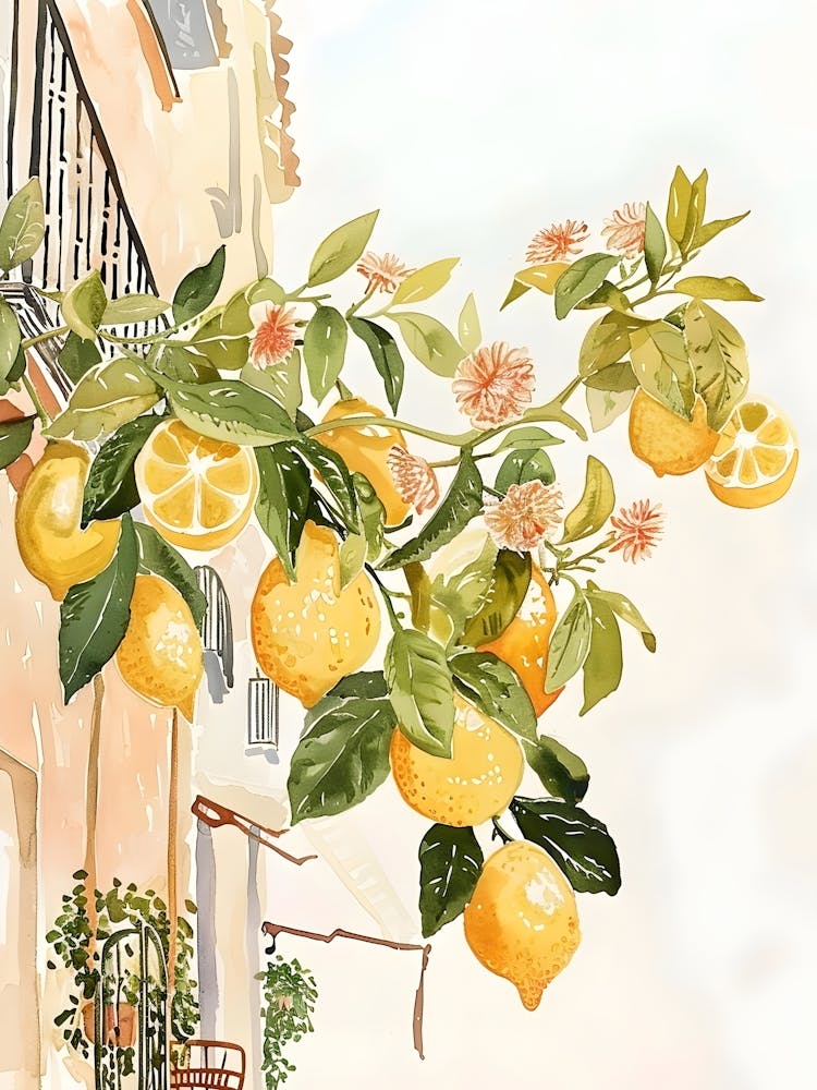Lemons On The Balcony 1
