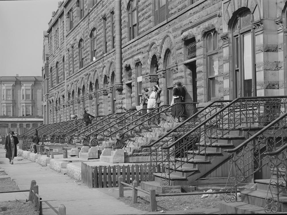Untitled Photo, Possibly Related To Southside,Chicago, Illinois By Russell Lee