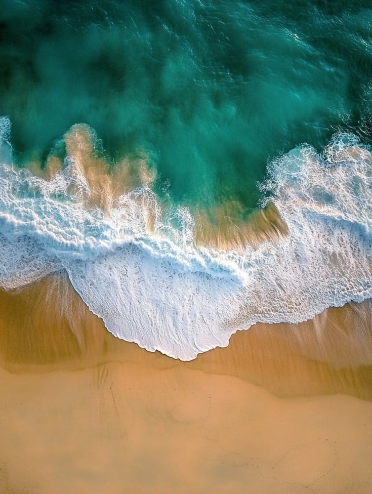 Aerial View Of A Beach 58