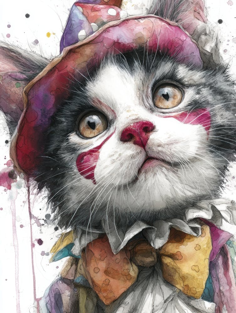Clown Cat 15