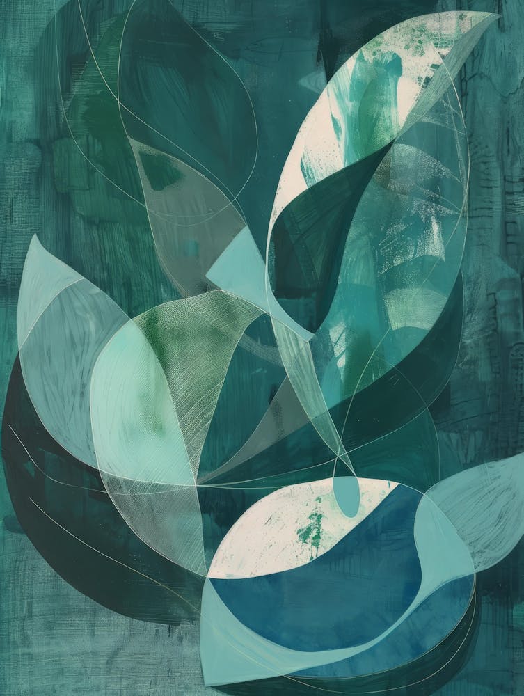 Abstract Leaves 17