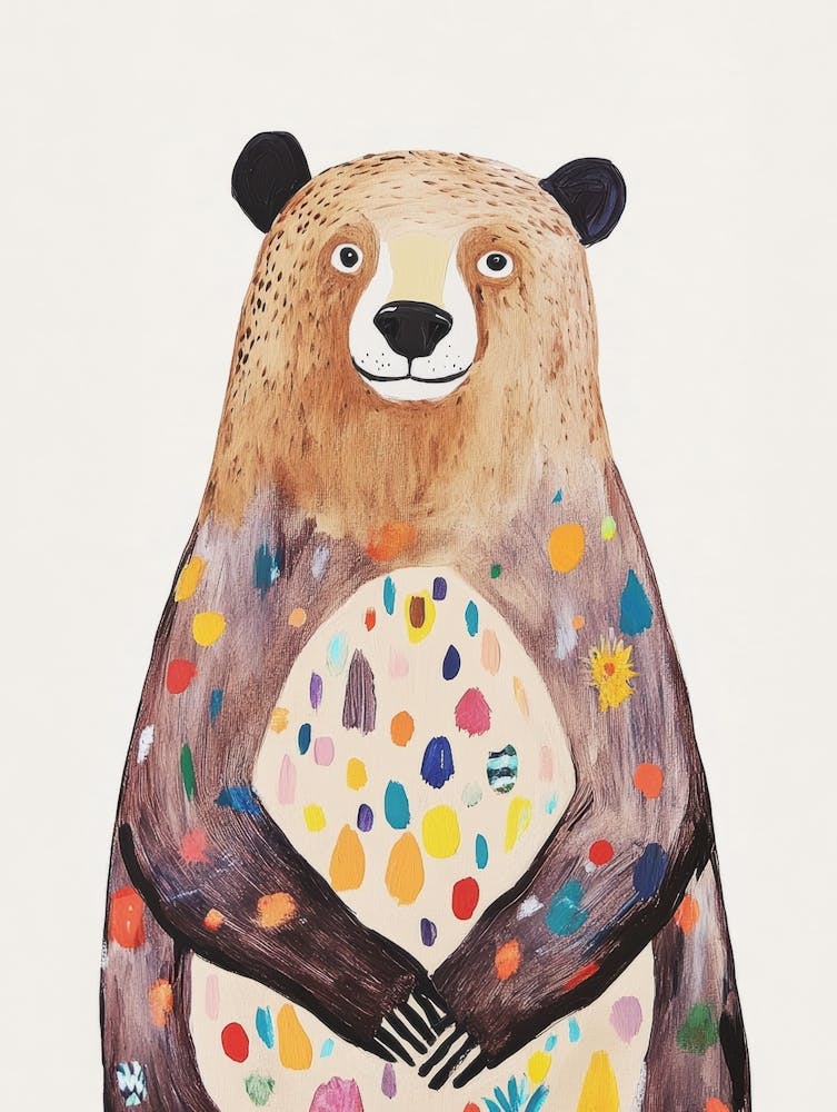 Bear With Polka Dots
