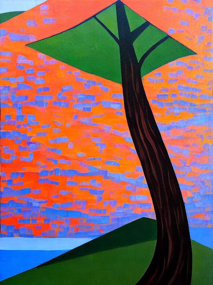 Tamarack Tree Cubist 2