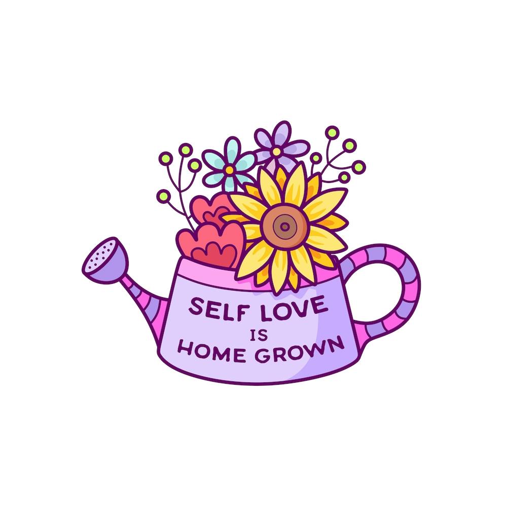Self Love Is Home Grown Square
