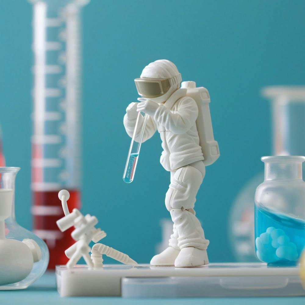 Scientist In A Laboratory 1