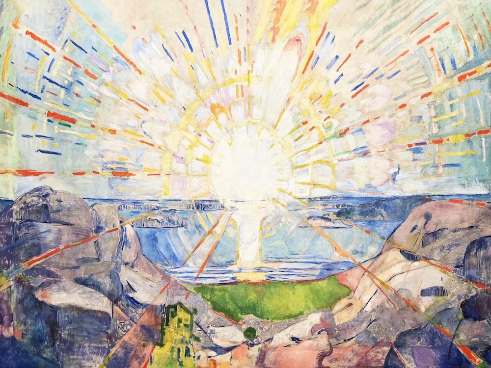 Solenintro; Edvard Munch