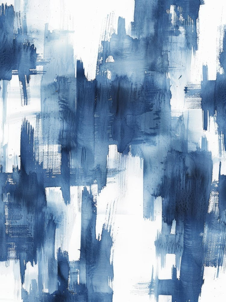 Abstract Blue Painting 24