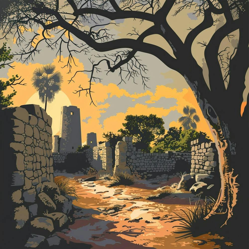 Ruins Of The Old City