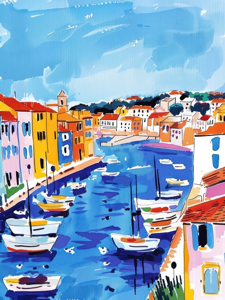Travel Poster Happy Places Marseille 4