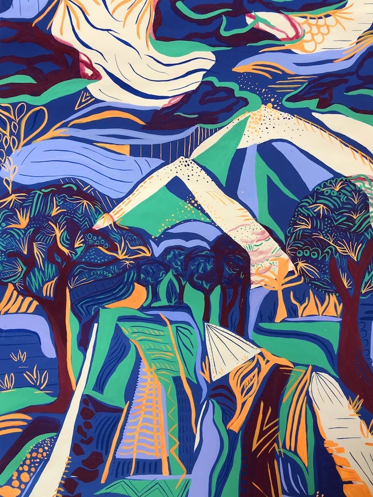 Landscape By Person