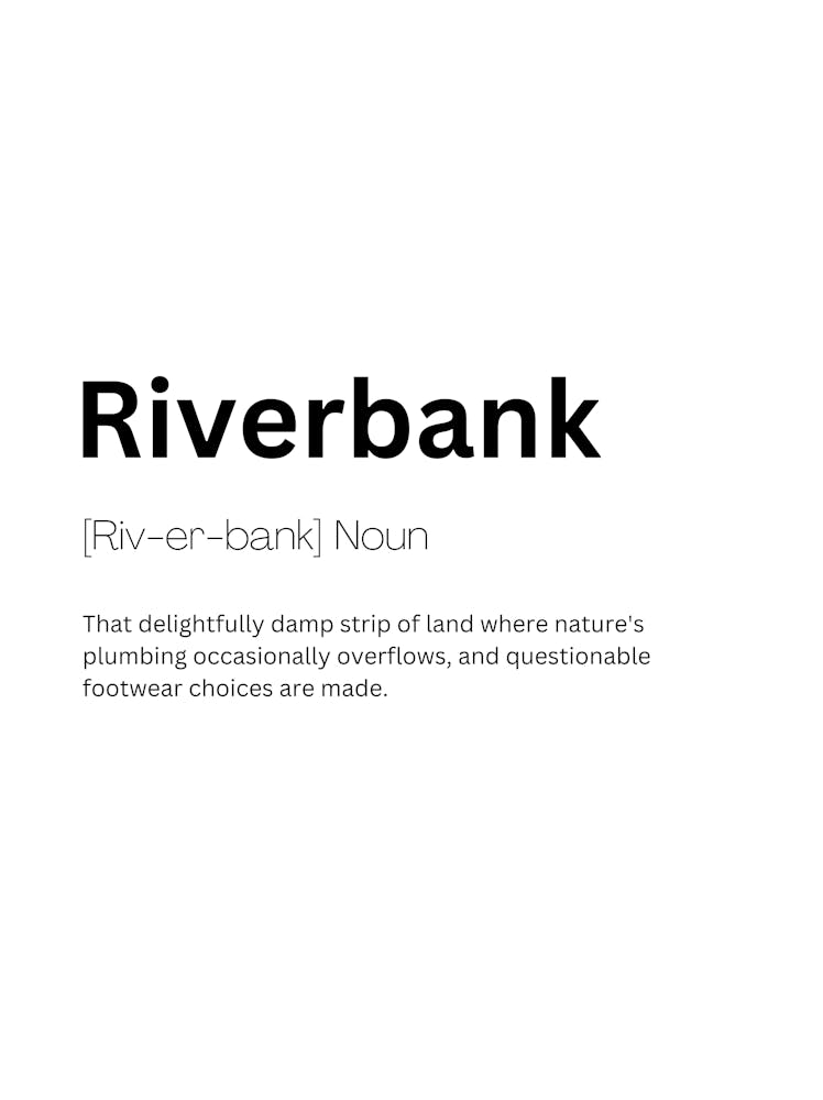 Riverbank Definition Meaning