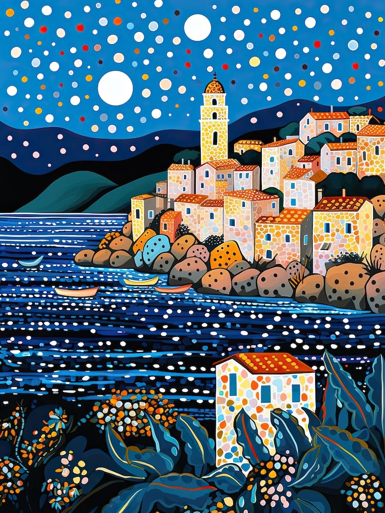 Alghero, Italy, Illustration In The Style Of Pop Art 4
