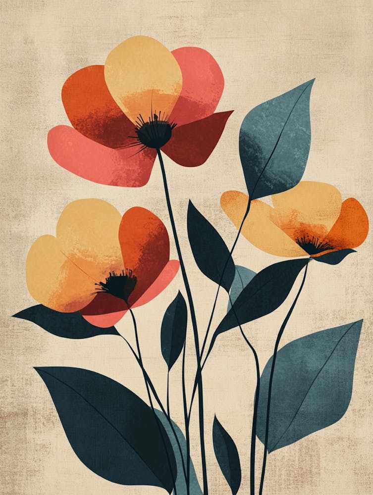 Poppies Canvas Print 35