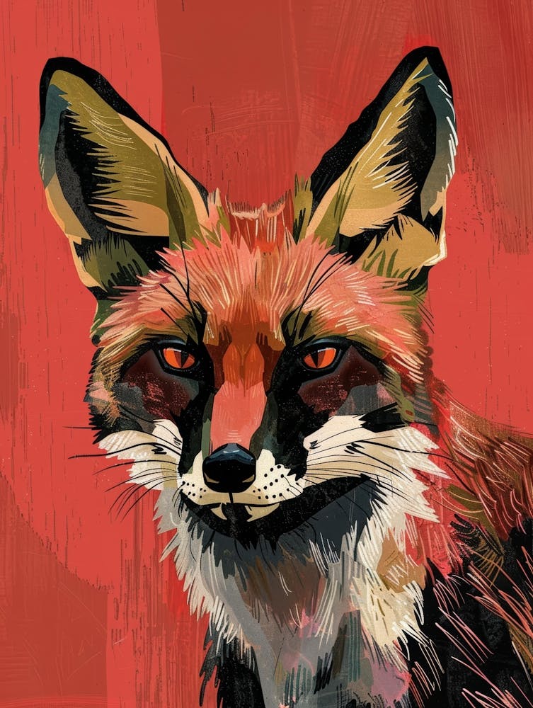 Red Fox Canvas Print