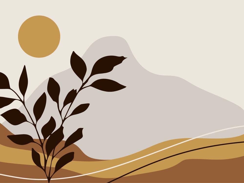 Abstrakte Landschaft 4