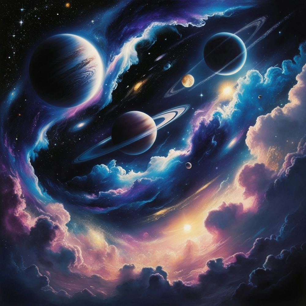 Default Paint A Breathtakingly Vibrant Celestial Masterpiece F 0