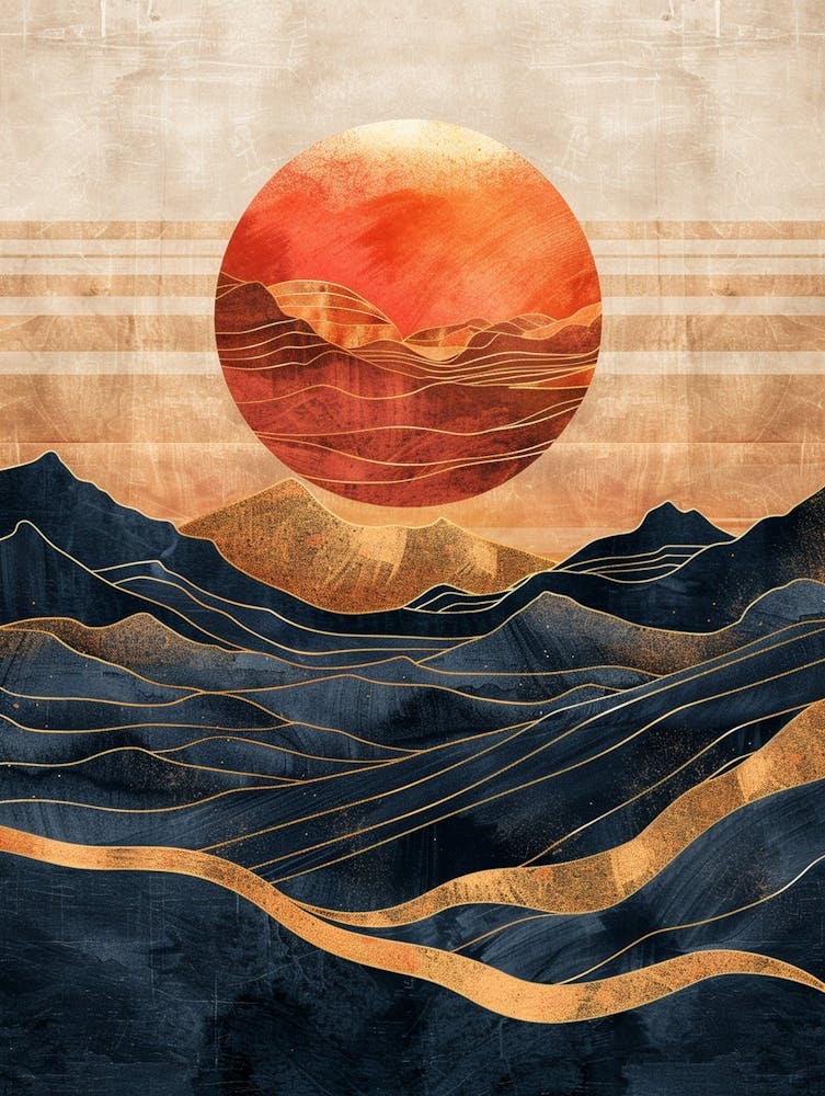 Sunset Canvas Print 3