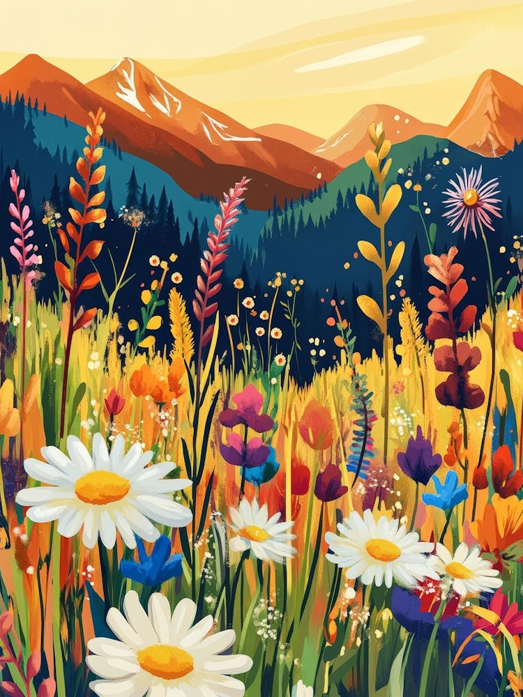 Wildflowers In The Mountains 11