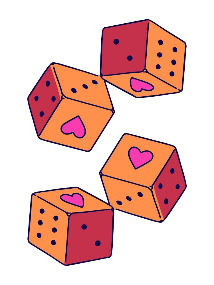 Valentine'S Day Dice