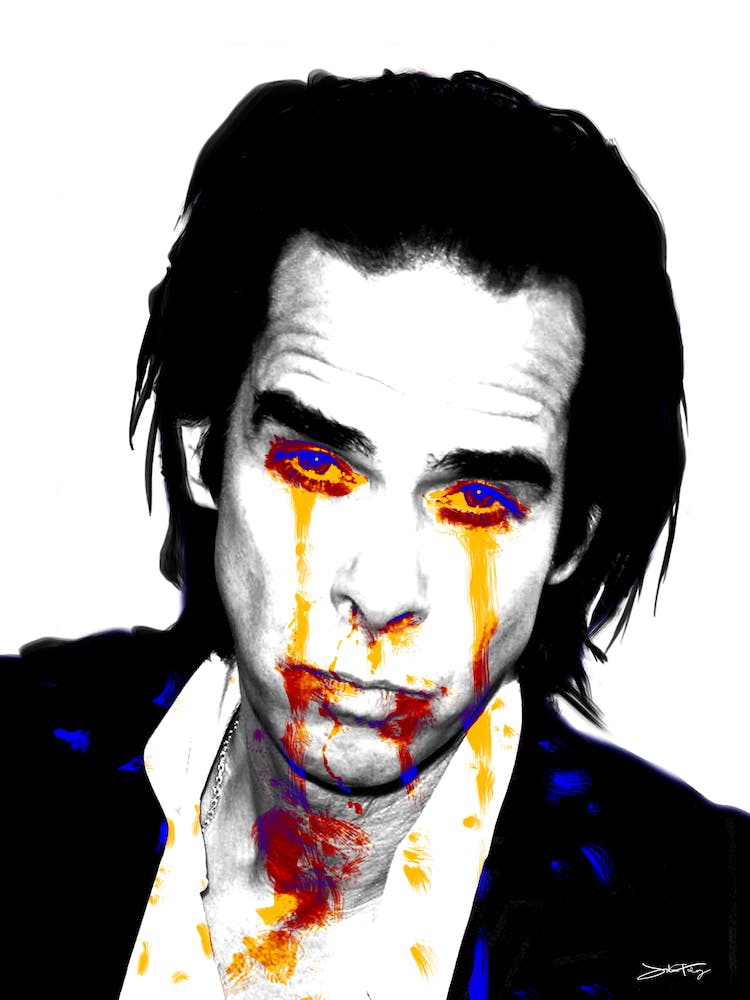 Nick Cave and The Bad Seeds Grinderman Illustration